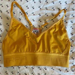 Kari Traa Var Sports Bra in Yellow